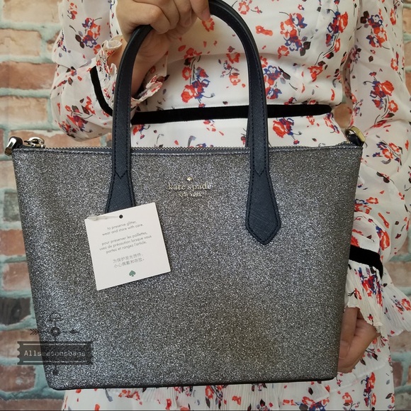 Kate spade SMALL Joeley Satchel crossbody blue - Picture 2 of 8